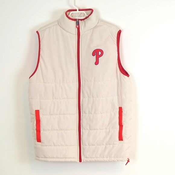Philadelphia Phillies Puffer Vest Adult Size Large Mother's Day Stadium Giveaway - Picture 1 of 11